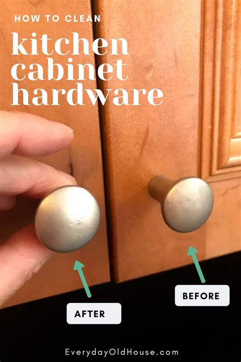 how to clean stainless steel kitchen cabinet handles|cleaning cabinet knobs and pulls.